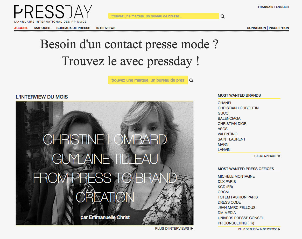 Interview Pressday