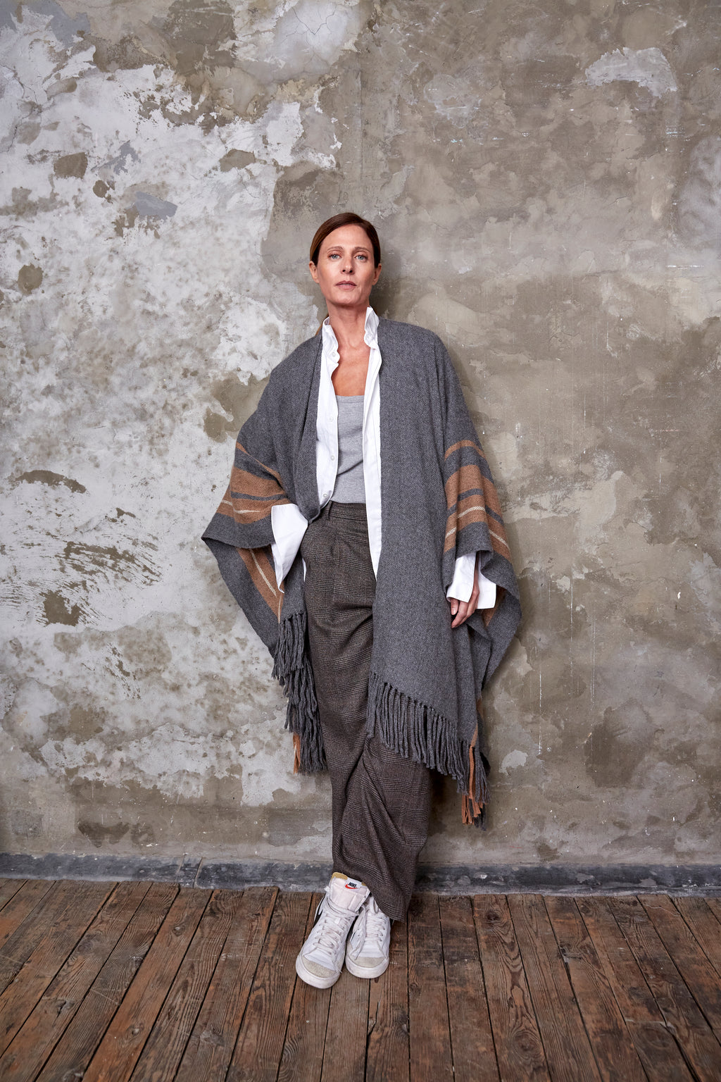 Ruana Flanelle