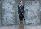 Poncho AC ( Anthracite, Camel)