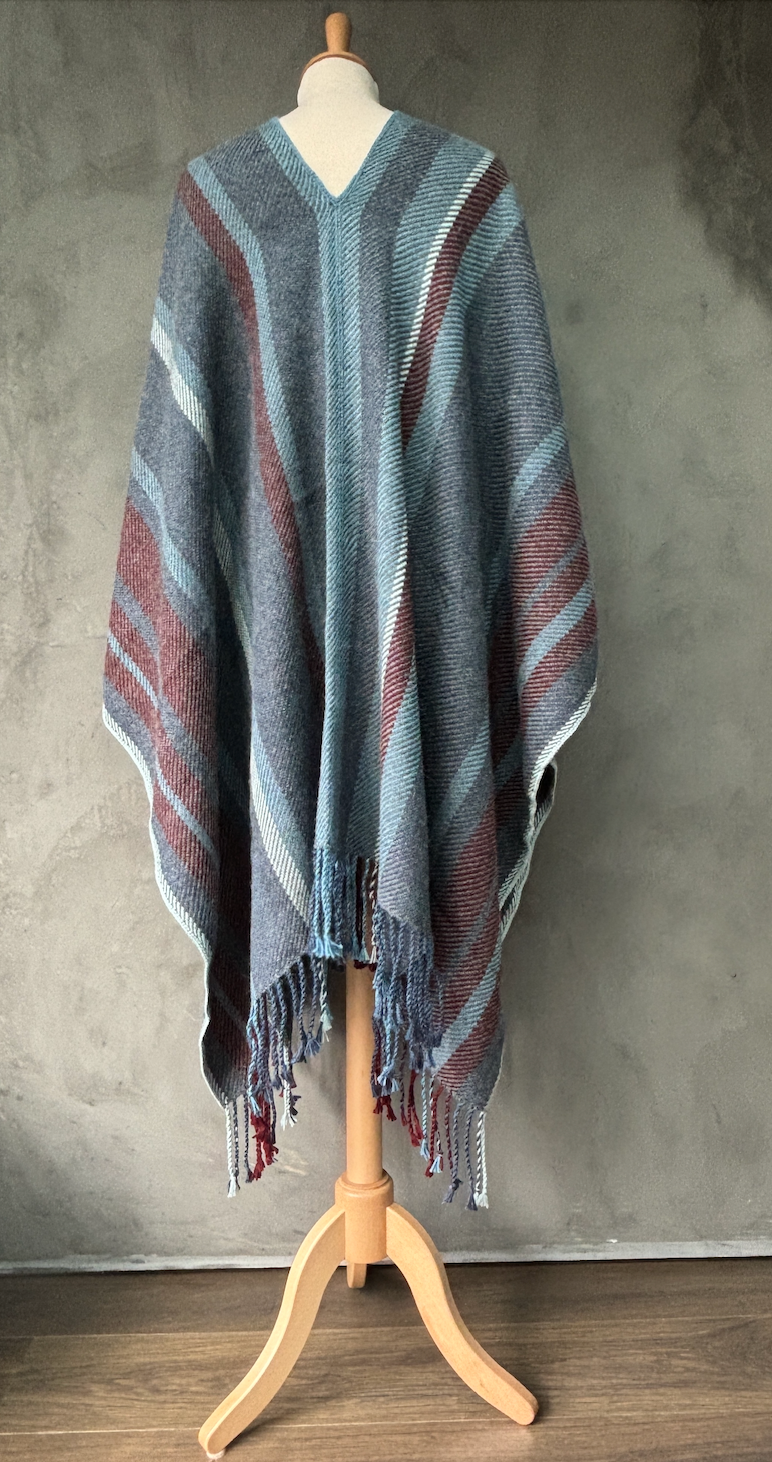 Poncho AP (Anthracite/ Prune)