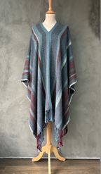 Poncho AP (Anthracite/ Prune)