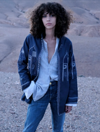 Veste Berbère Bleue