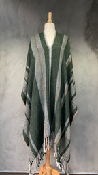 Poncho KN ( Kaki, Naturel)