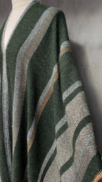 Poncho KN ( Kaki, Naturel)