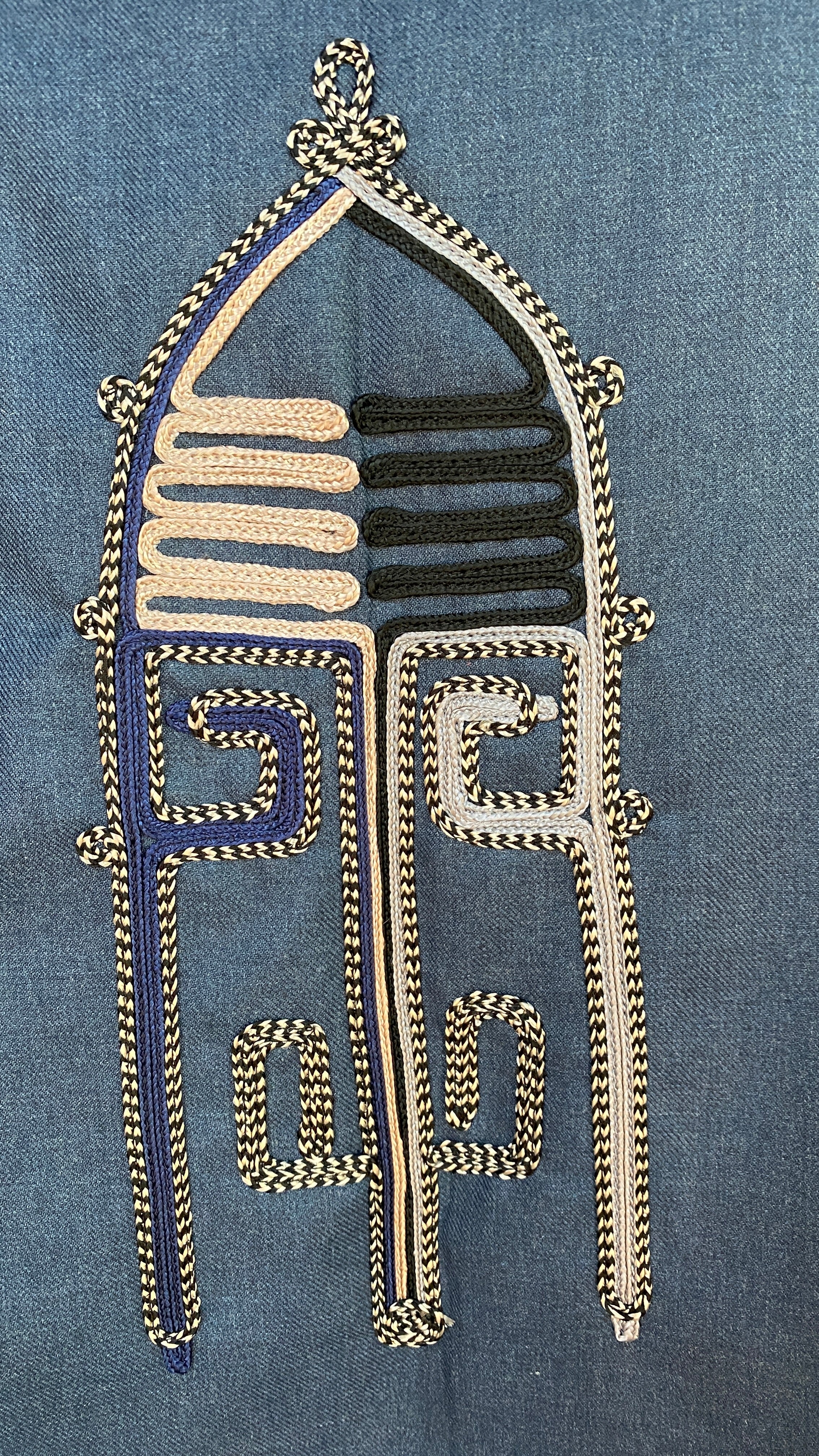 Veste Berbère bleue