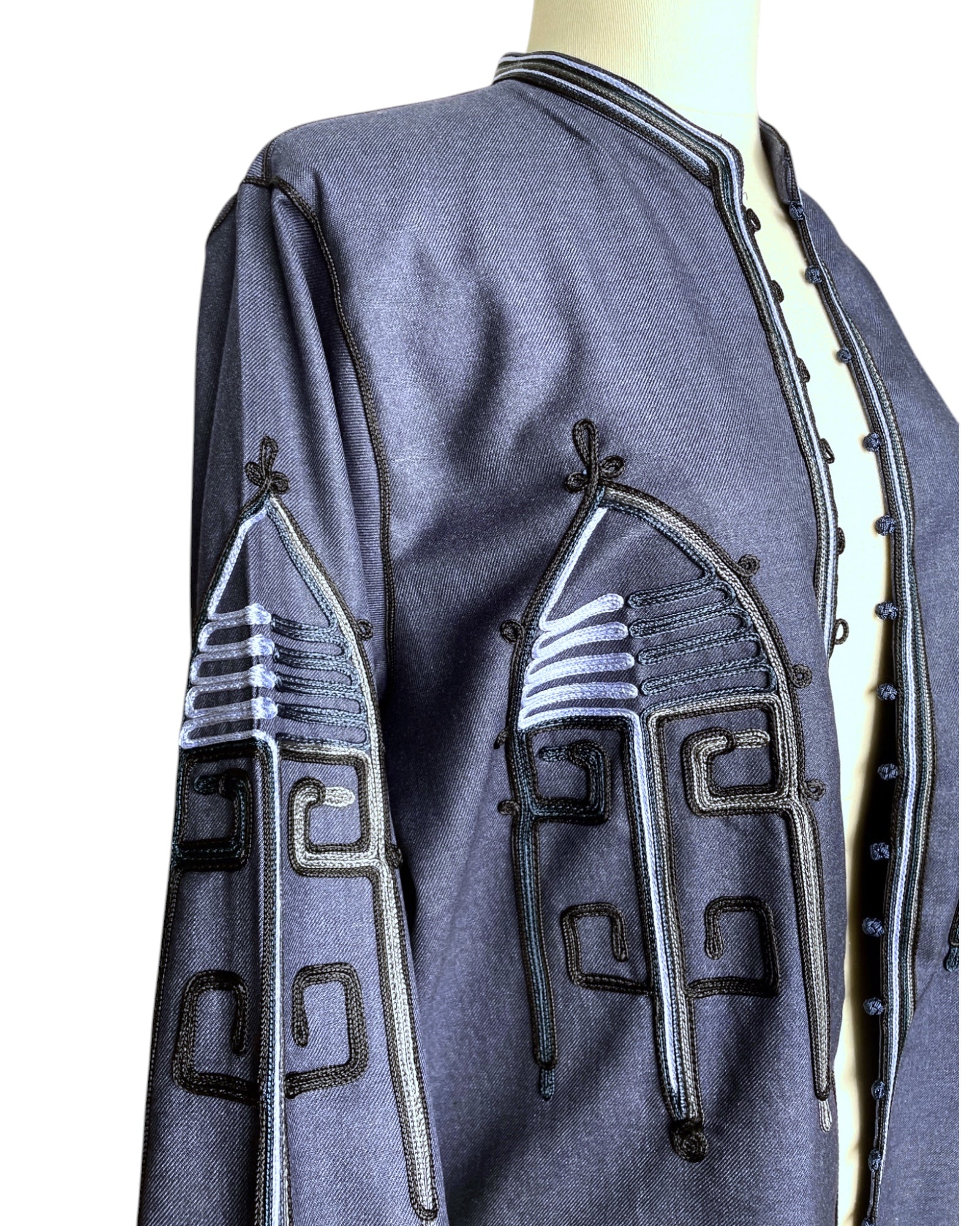 Veste Berbère Bleue