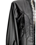 Veste Berbère noire