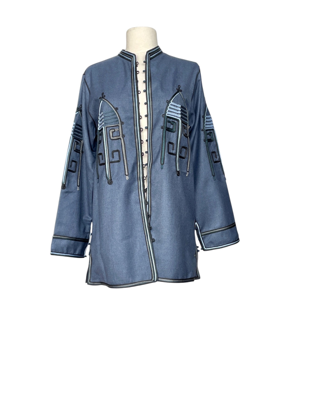 Veste Berbère Bleue