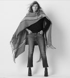 Poncho AP (Anthracite/ Prune)