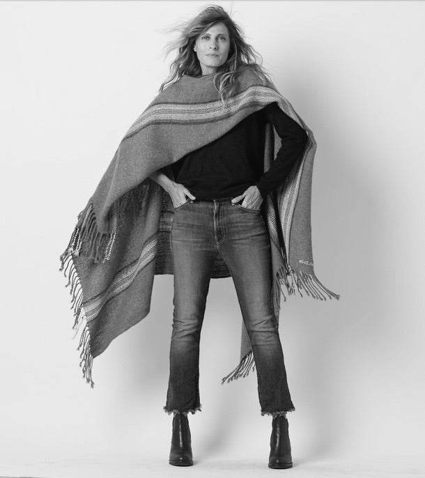 Poncho AP (Anthracite/ Prune)