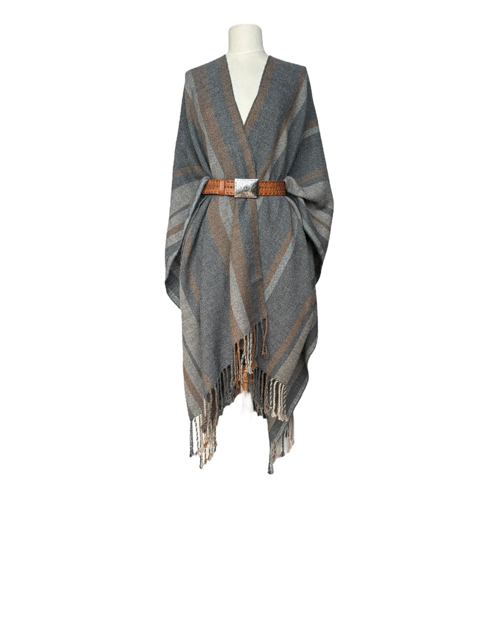 Ruana FC (Flanelle/ Camel)