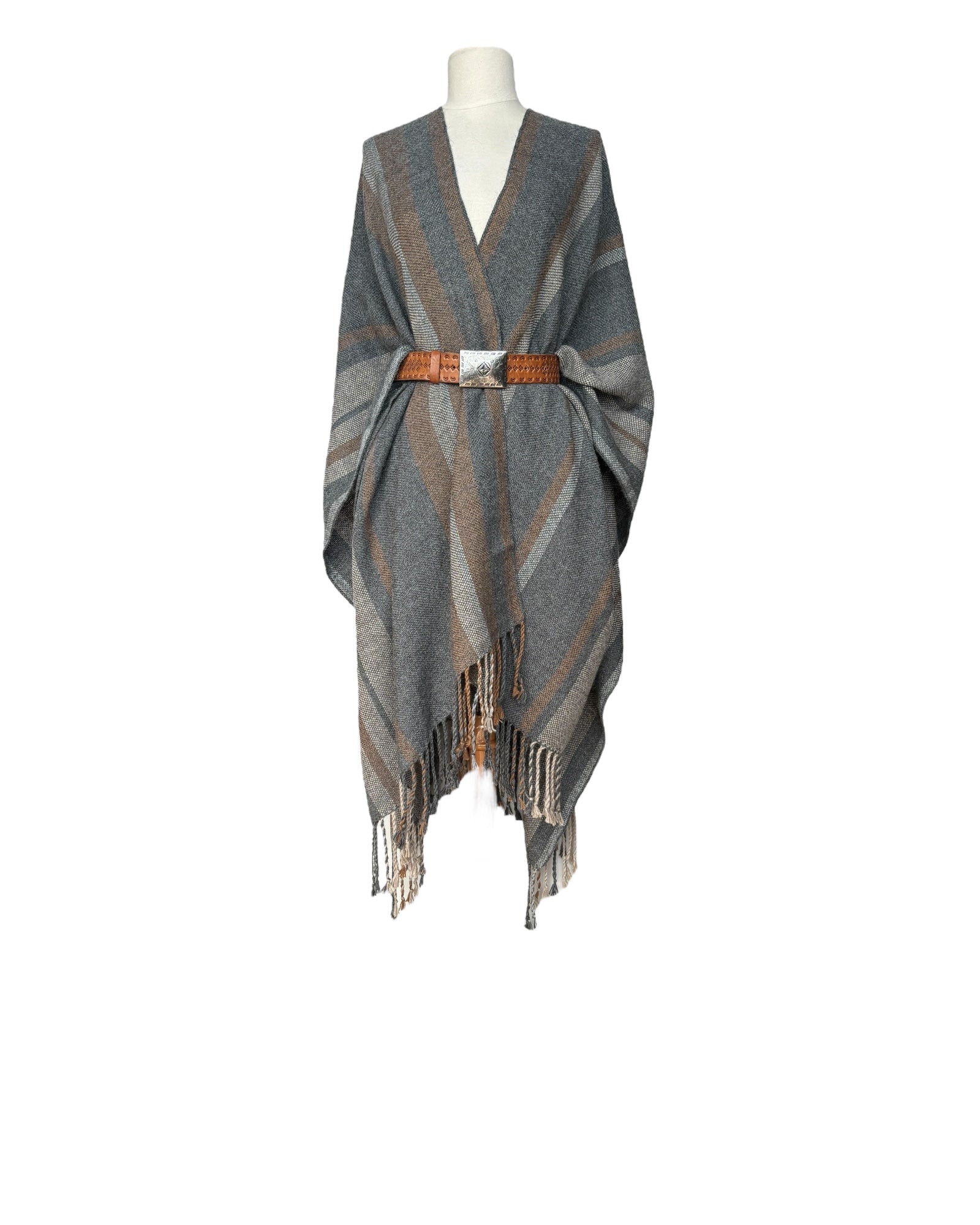 Ruana FC (Flanelle/ Camel)