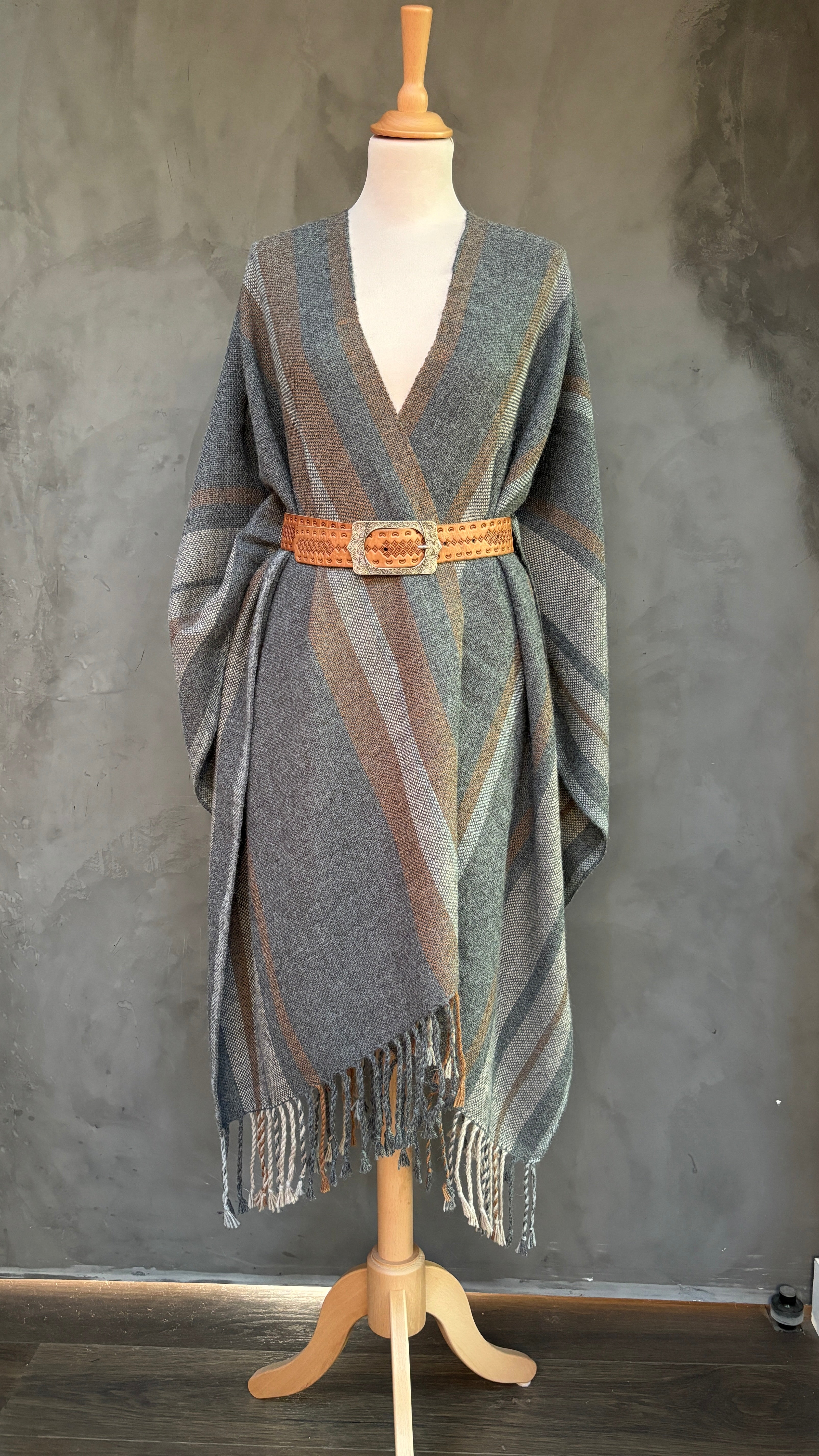 Ruana FC (Flanelle/ Camel)