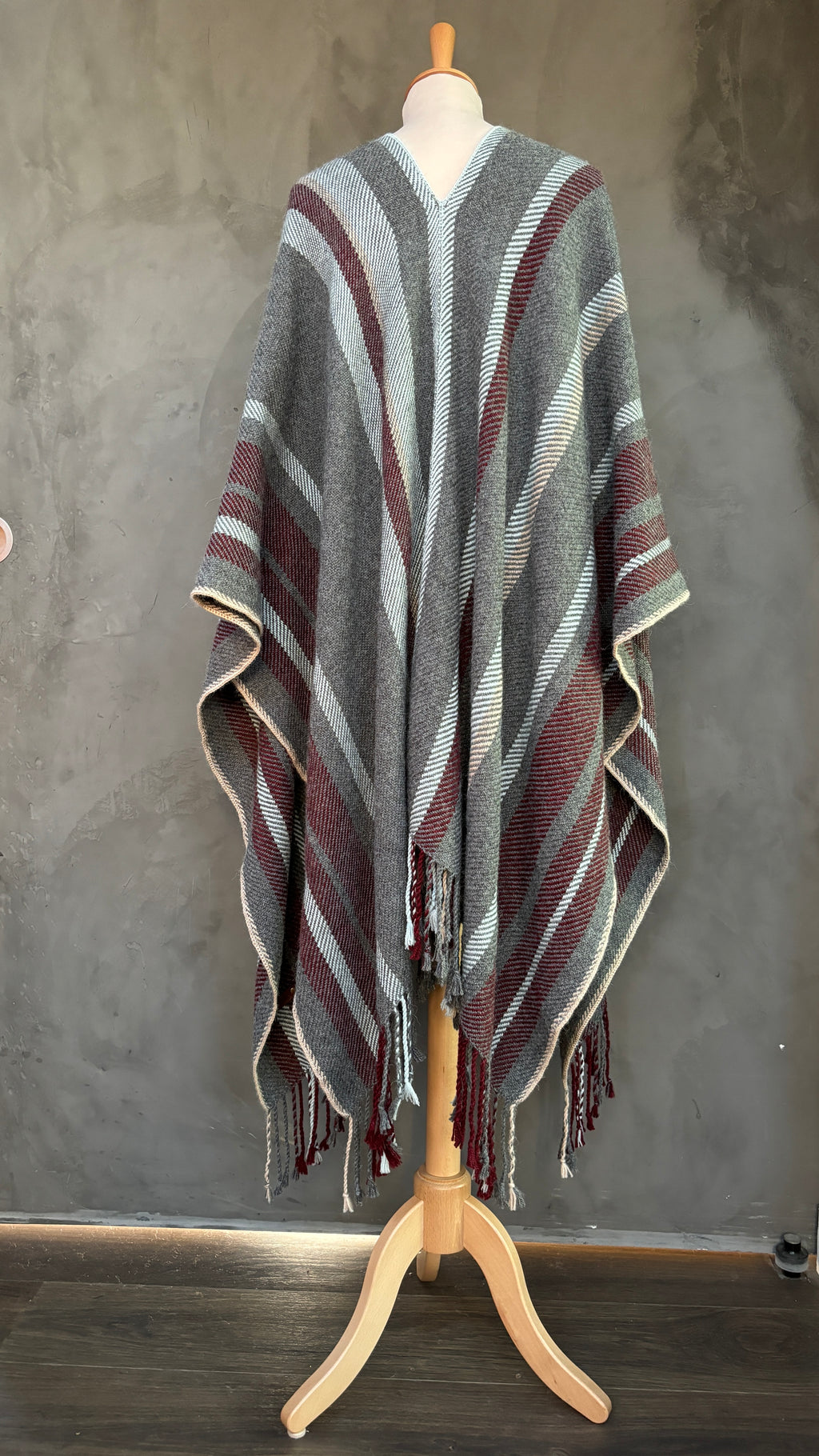 Ruana FP (Flanelle, Prune)