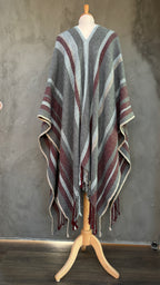 Ruana FP (Flanelle, Prune)