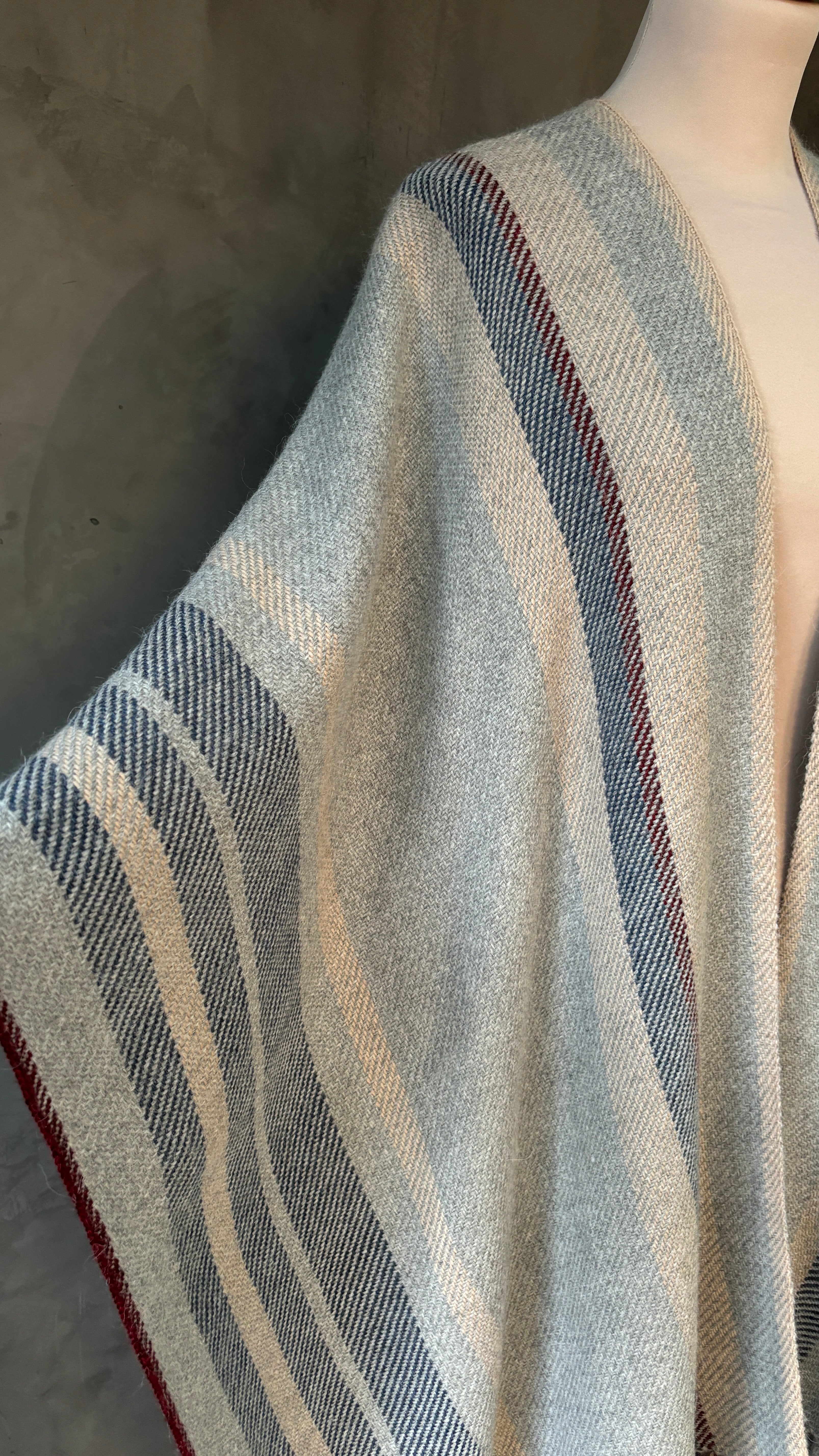 Ruana NB (naturel, bleu)