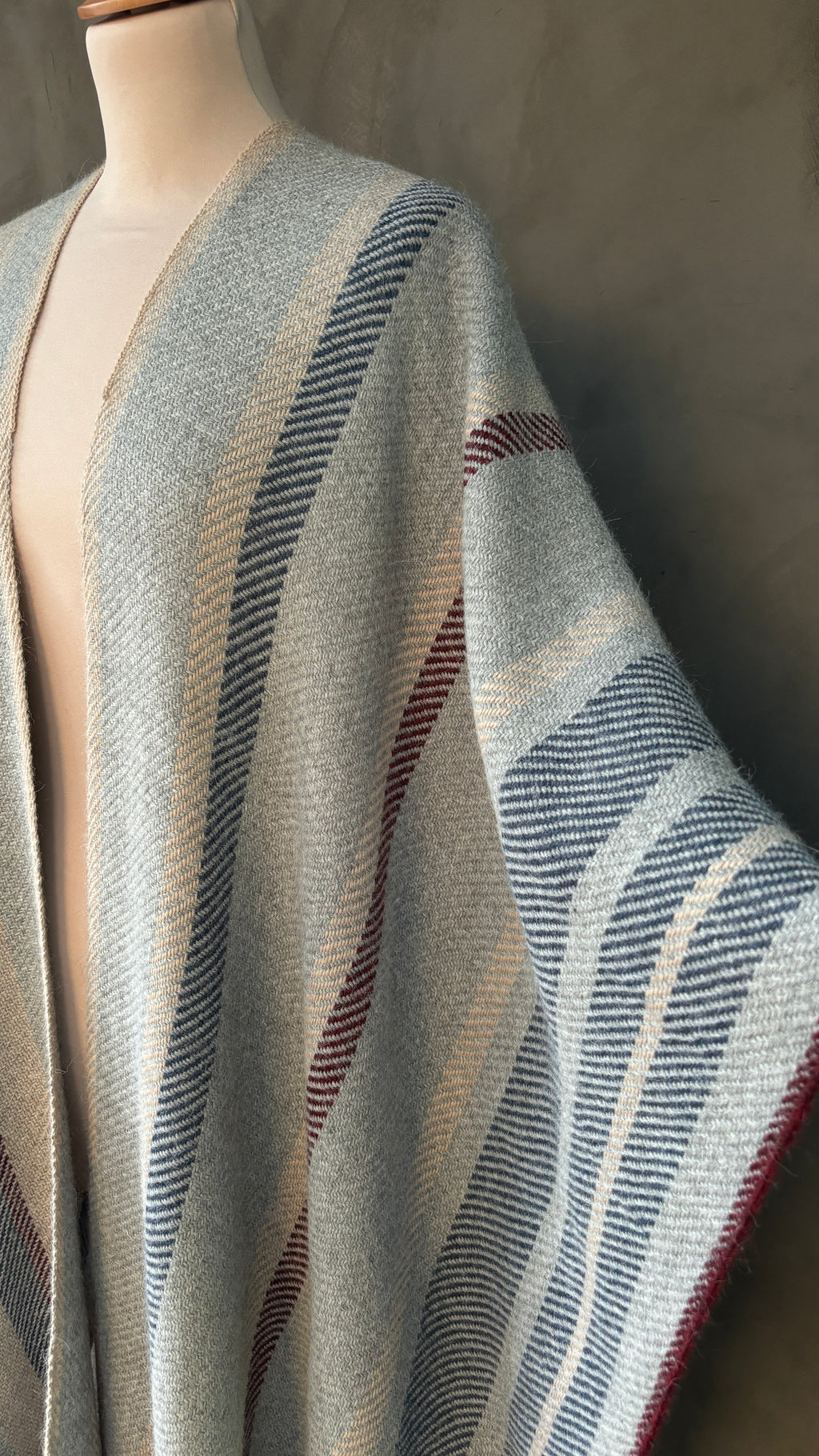 Ruana NB (naturel, bleu)