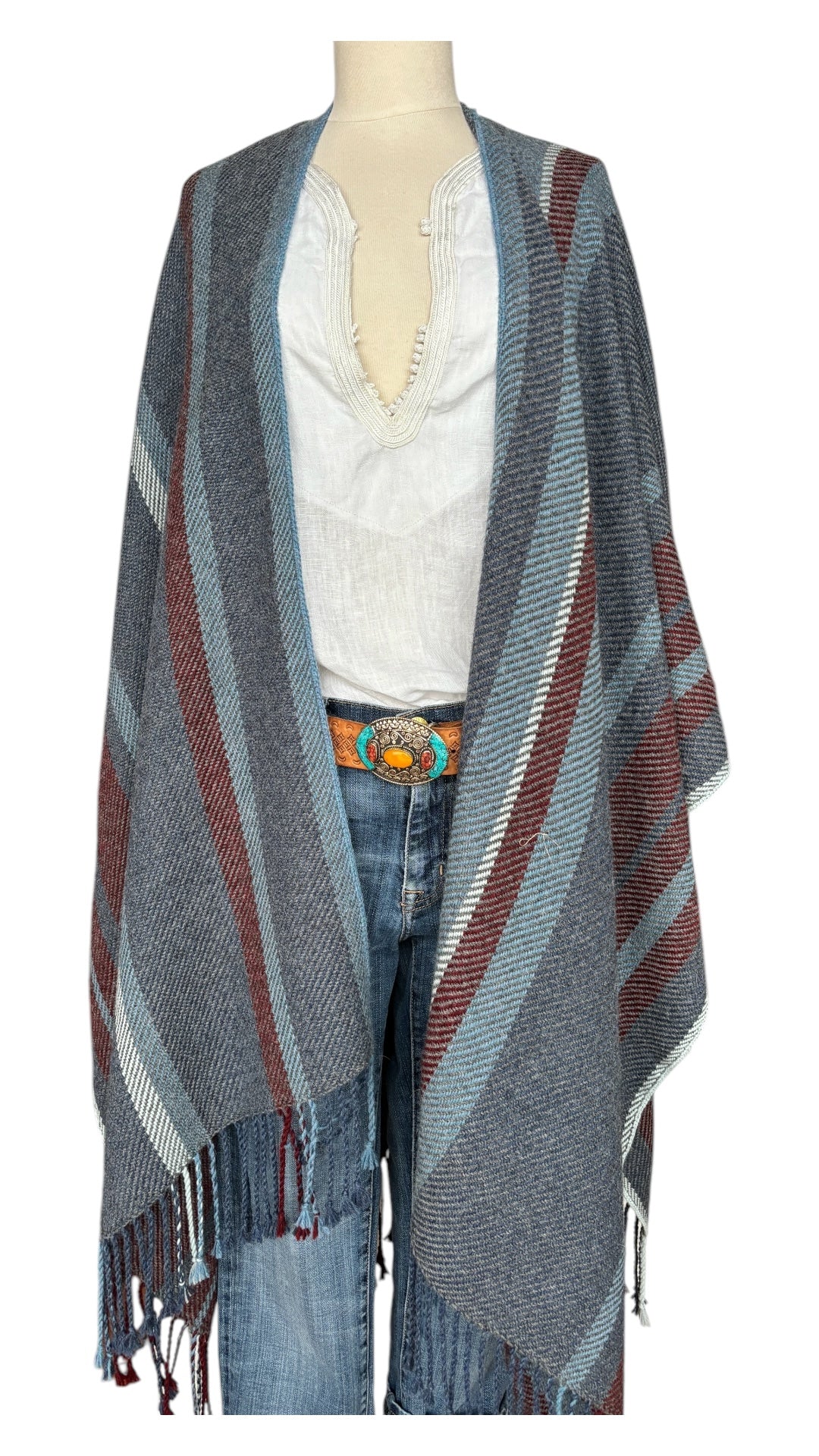 Ruana AP (Anthracite/ Prune)