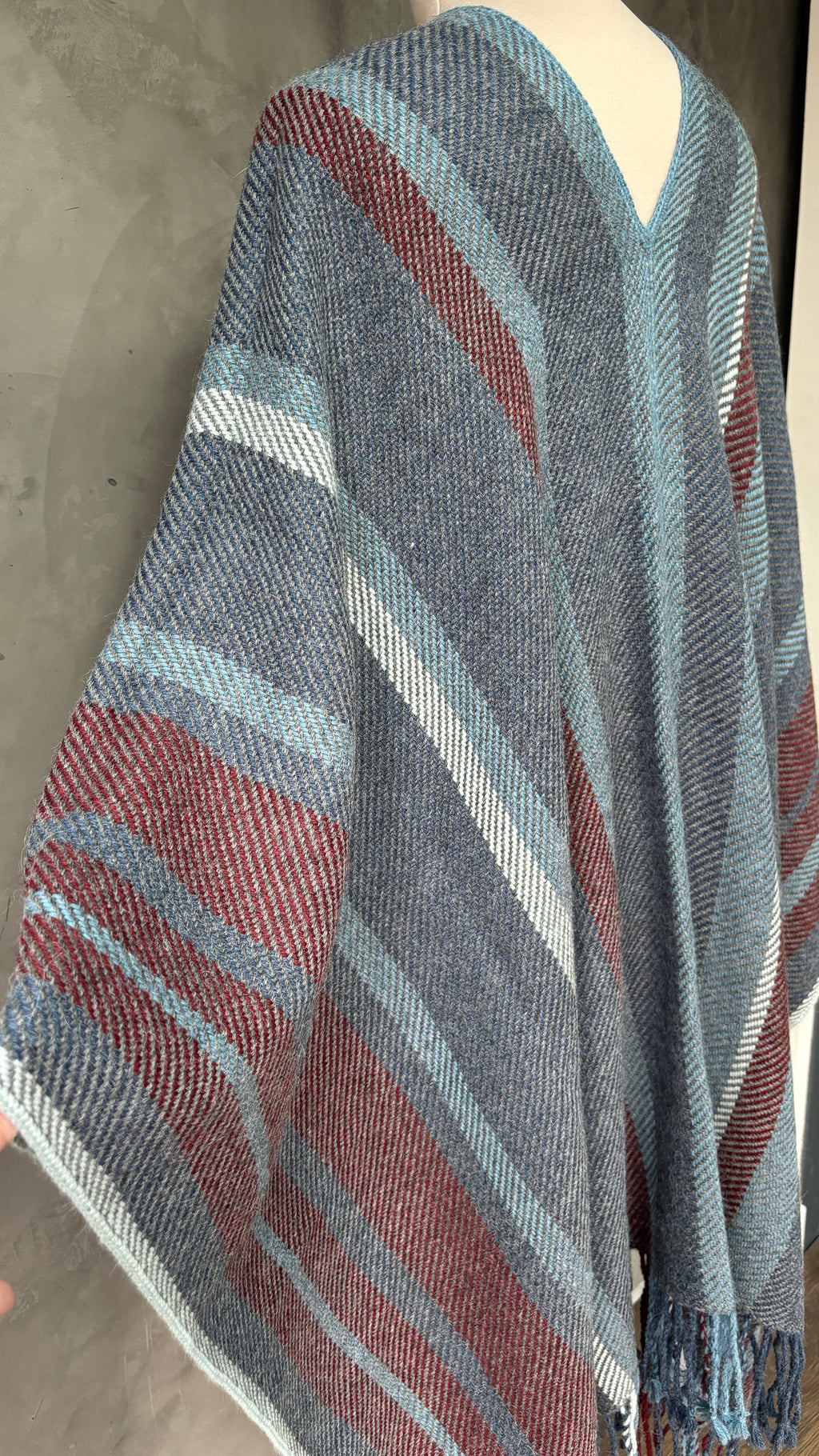 Poncho AP (Anthracite/ Prune)