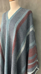 Poncho AP (Anthracite/ Prune)