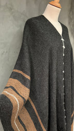 Poncho LMC Anthracite/ Marron