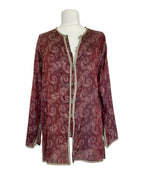 Chemise Anatole en soie chocolat