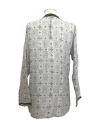 Kurta mosaïque noire et blanche