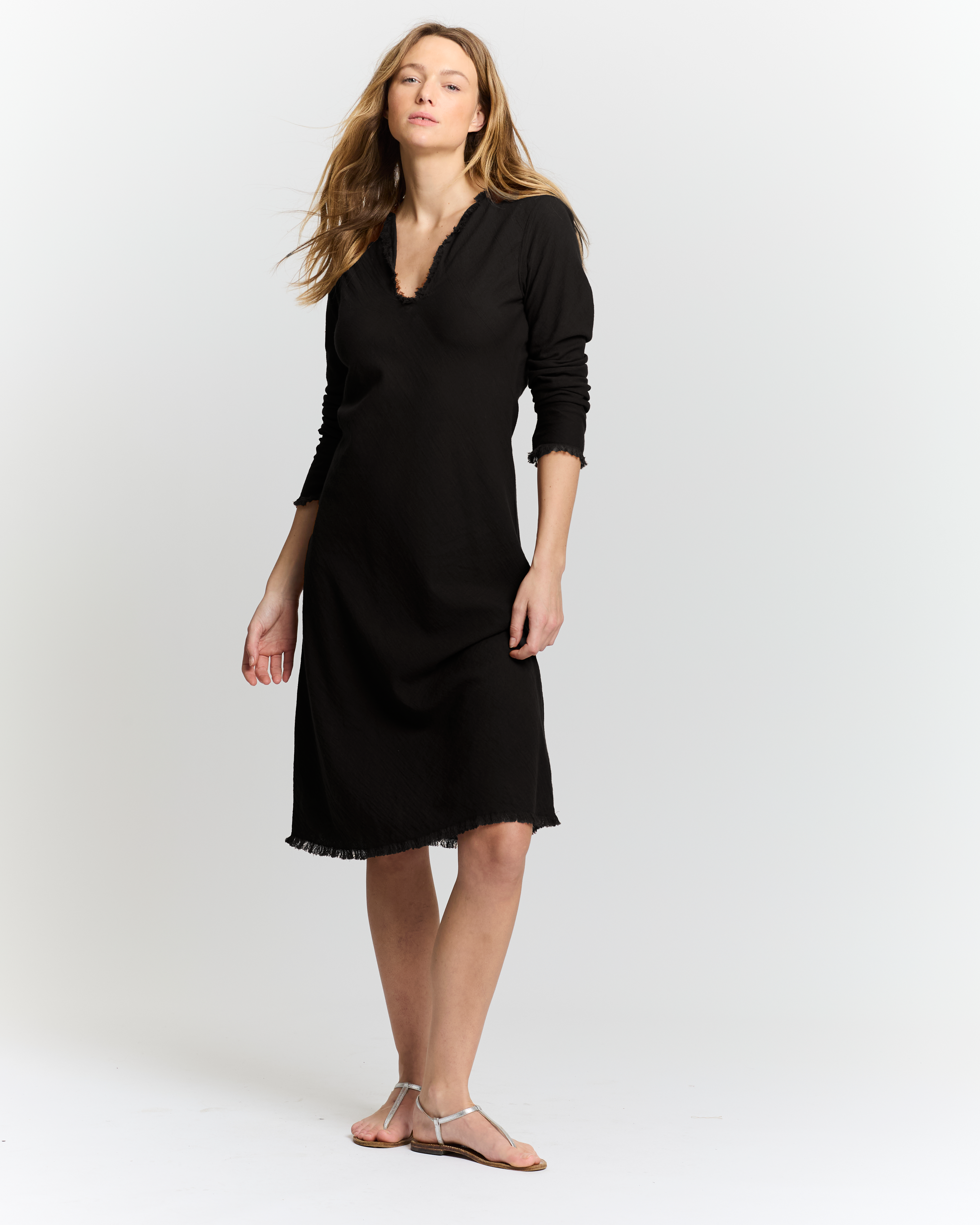 Robe en biais longueur genoux