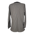 Kurta coton en pied coq noir et blanc